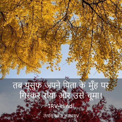 Picture 03 - उत्पत्ति 50:1 HINIRV - तब यूसुफ अपने पिता - Bible Verse Picture