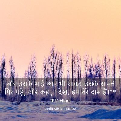 Picture 03 - उत्पत्ति 50:18 HINIRV - और उसके भाई आप भी - Bible Verse Picture