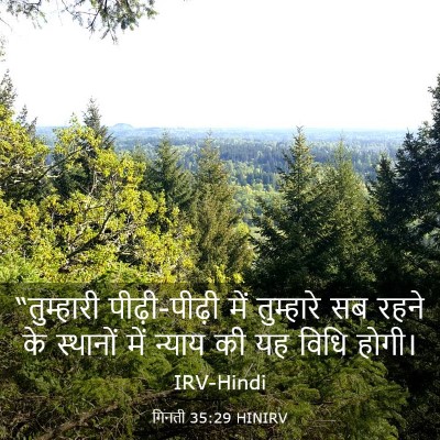 Picture 03 - गिनती 35:29 HINIRV - “तुम्हारी - Bible Verse Picture