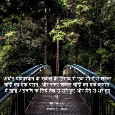 Picture 03 - गिनती 7:61 HINIRV - अर्थात् - Bible Verse Picture