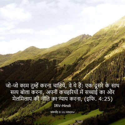 Picture 03 - जकर्याह 8:16 HINIRV - जो-जो काम तुम्हें - Bible Verse Picture