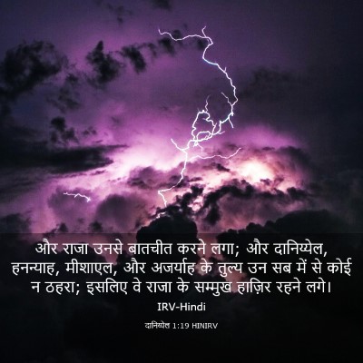 Picture 03 - दानिय्येल 1:19 HINIRV - और राजा उनसे - Bible Verse Picture