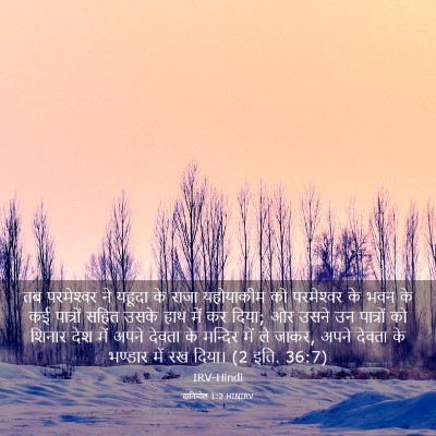 Picture 03 - दानिय्येल 1:2 HINIRV - तब परमेश्‍वर ने - Bible Verse Picture