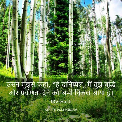 Picture 03 - दानिय्येल 9:22 HINIRV - उसने मुझसे कहा, “हे - Bible Verse Picture