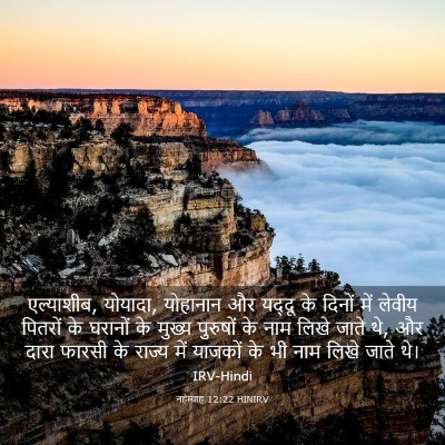 Picture 03 - नहेम्याह 12:22 HINIRV - एल्याशीब, योयादा, - Bible Verse Picture