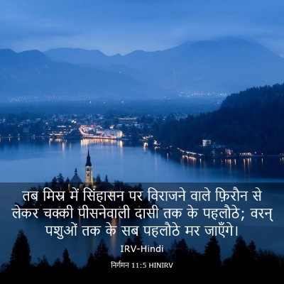 Picture 03 - निर्गमन 11:5 HINIRV - तब मिस्र में - Bible Verse Picture