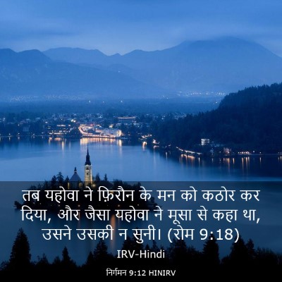 Picture 03 - निर्गमन 9:12 HINIRV - तब यहोवा ने फ़िरौन - Bible Verse Picture