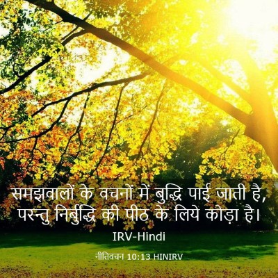 Picture 03 - नीतिवचन 10:13 HINIRV - समझवालों के वचनों - Bible Verse Picture