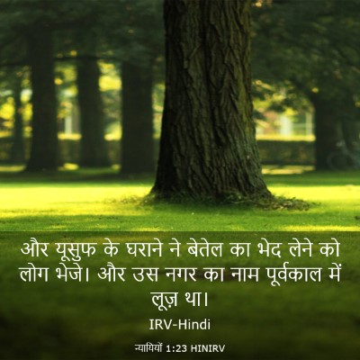 Picture 03 - न्यायियों 1:23 HINIRV - और यूसुफ के घराने - Bible Verse Picture