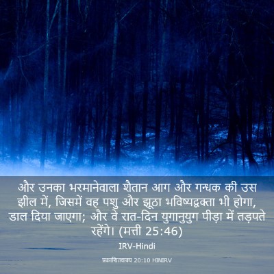 Picture 03 - प्रकाशितवाक्य 20:10 HINIRV - और उनका - Bible Verse Picture