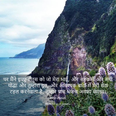 Picture 03 - फिलिप्पियों 2:25 HINIRV - पर मैंने - Bible Verse Picture