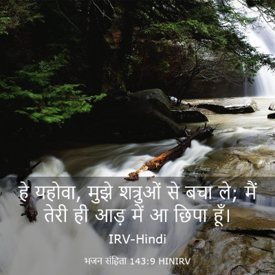 Picture 03 - भजन संहिता 143:9 HINIRV - हे यहोवा, मुझे - Bible Verse Picture