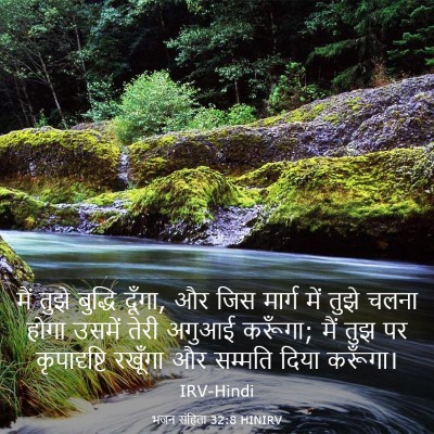 Picture 03 - भजन संहिता 32:8 HINIRV - मैं तुझे बुद्धि - Bible Verse Picture