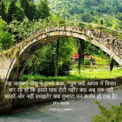 Picture 03 - मरकुस 8:17 HINIRV - यह जानकर यीशु ने - Bible Verse Picture