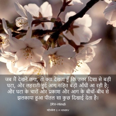 Picture 03 - यहेजकेल 1:4 HINIRV - जब मैं देखने लगा, - Bible Verse Picture