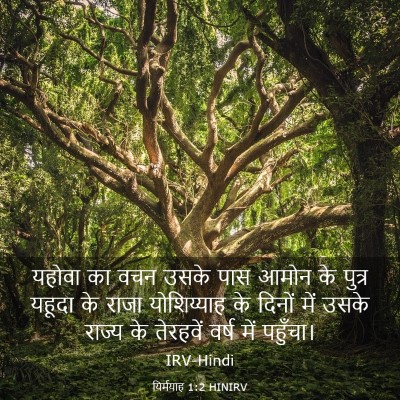 Picture 03 - यिर्मयाह 1:2 HINIRV - यहोवा का वचन उसके - Bible Verse Picture