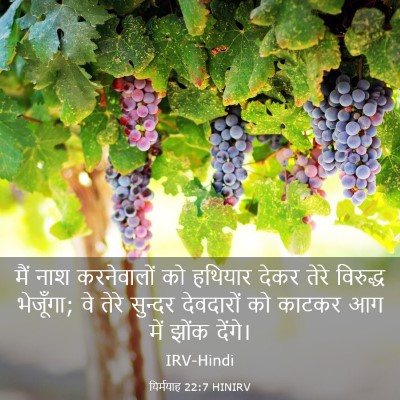 Picture 03 - यिर्मयाह 22:7 HINIRV - मैं नाश करनेवालों - Bible Verse Picture