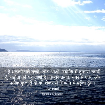 Picture 03 - यिर्मयाह 3:14 HINIRV - “'हे भटकनेवाले - Bible Verse Picture