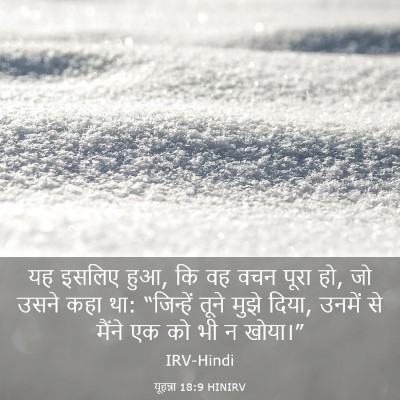 Picture 03 - यूहन्ना 18:9 HINIRV - यह इसलिए हुआ, कि वह - Bible Verse Picture