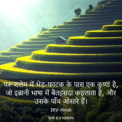 Picture 03 - यूहन्ना 5:2 HINIRV - यरूशलेम में - Bible Verse Picture