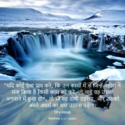 Picture 03 - लैव्यव्यवस्था 5:17 HINIRV - “यदि कोई ऐसा पाप - Bible Verse Picture
