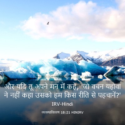 Picture 03 - व्यवस्थाविवरण 18:21 HINIRV - और यदि तू अपने मन - Bible Verse Picture