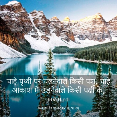 Picture 03 - व्यवस्थाविवरण 4:17 HINIRV - चाहे पृथ्वी पर - Bible Verse Picture