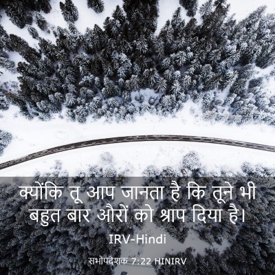 Picture 03 - सभोपदेशक 7:22 HINIRV - क्योंकि तू आप - Bible Verse Picture