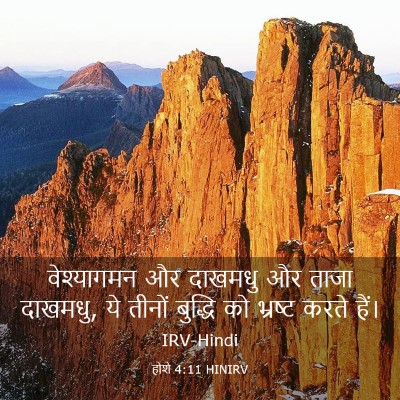 Picture 03 - होशे 4:11 HINIRV - वेश्‍यागमन और - Bible Verse Picture