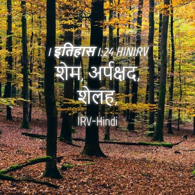 Picture 04 - 1 इतिहास 1:24 HINIRV - शेम, अर्पक्षद, - Bible Verse Picture