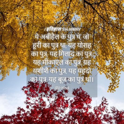 Picture 04 - 1 इतिहास 5:14 HINIRV - ये अबीहैल के पुत्र - Bible Verse Picture