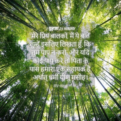 Picture 04 - 1 यूहन्ना 2:1 HINIRV - मेरे प्रिय बालकों, - Bible Verse Picture