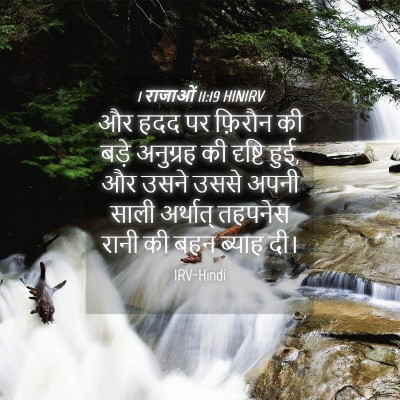 Picture 04 - 1 राजाओं 11:19 HINIRV - और हदद पर फ़िरौन की - Bible Verse Picture