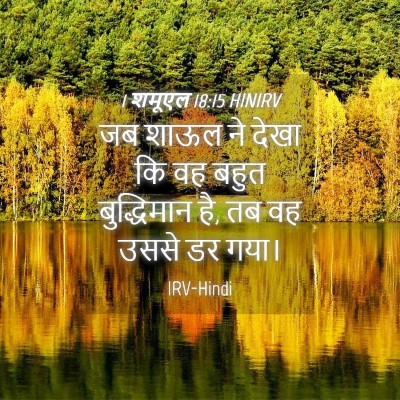 Picture 04 - 1 शमूएल 18:15 HINIRV - जब शाऊल ने देखा कि - Bible Verse Picture