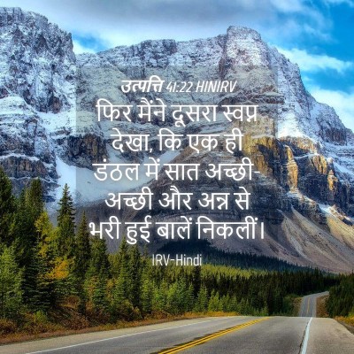 Picture 04 - उत्पत्ति 41:22 HINIRV - फिर मैंने दूसरा - Bible Verse Picture