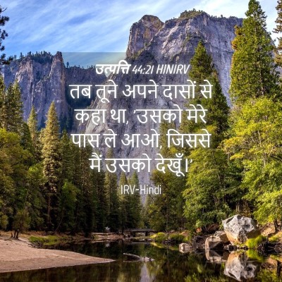 Picture 04 - उत्पत्ति 44:21 HINIRV - तब तूने अपने दासों - Bible Verse Picture