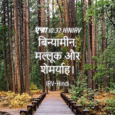 Picture 04 - एज्रा 10:32 HINIRV - बिन्यामीन, मल्लूक - Bible Verse Picture