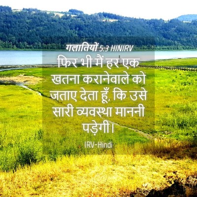 Picture 04 - गलातियों 5:3 HINIRV - फिर भी मैं हर एक - Bible Verse Picture