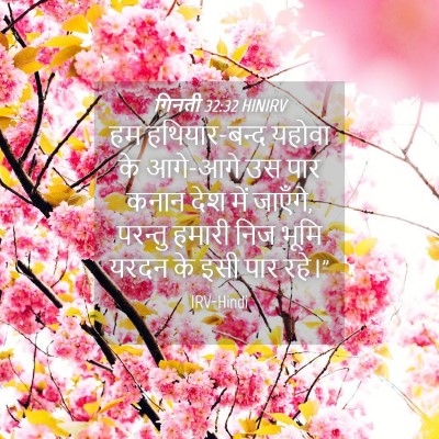 Picture 04 - गिनती 32:32 HINIRV - हम हथियार-बन्द - Bible Verse Picture