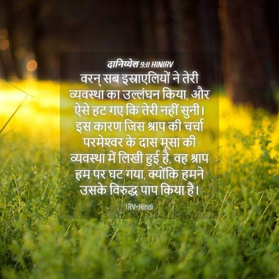Picture 04 - दानिय्येल 9:11 HINIRV - वरन् सब - Bible Verse Picture