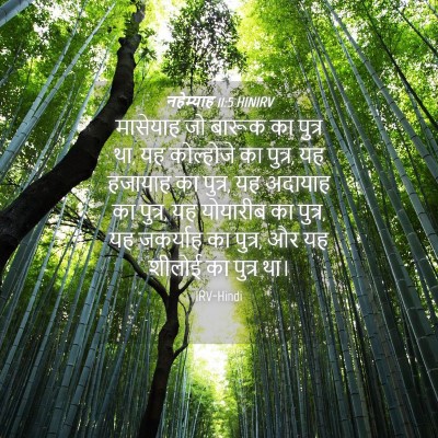 Picture 04 - नहेम्याह 11:5 HINIRV - मासेयाह जो बारूक - Bible Verse Picture