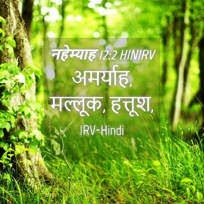 Picture 04 - नहेम्याह 12:2 HINIRV - अमर्याह, मल्लूक, - Bible Verse Picture