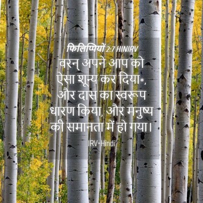 Picture 04 - फिलिप्पियों 2:7 HINIRV - वरन् अपने आप को ऐसा - Bible Verse Picture