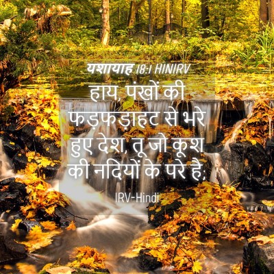 Picture 04 - यशायाह 18:1 HINIRV - हाय, पंखों की - Bible Verse Picture