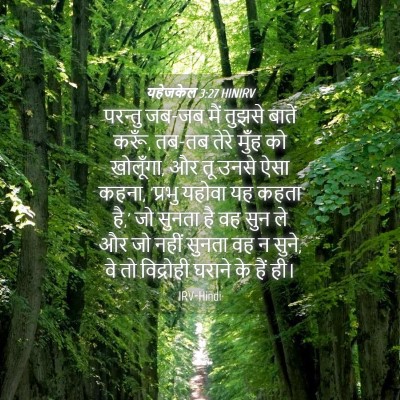 Picture 04 - यहेजकेल 3:27 HINIRV - परन्तु जब-जब मैं - Bible Verse Picture