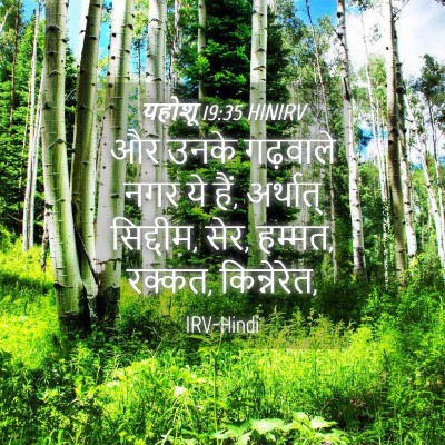 Picture 04 - यहोशू 19:35 HINIRV - और उनके गढ़वाले - Bible Verse Picture