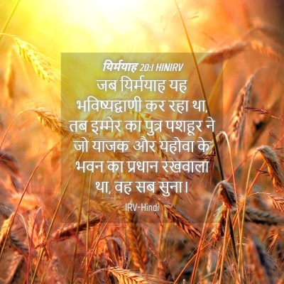 Picture 04 - यिर्मयाह 20:1 HINIRV - जब यिर्मयाह यह - Bible Verse Picture