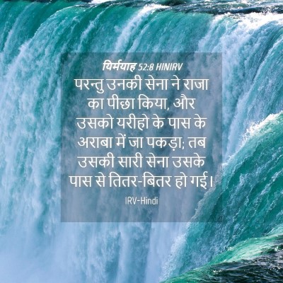 Picture 04 - यिर्मयाह 52:8 HINIRV - परन्तु उनकी सेना - Bible Verse Picture