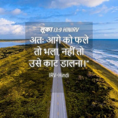 Picture 04 - लूका 13:9 HINIRV - अतः आगे को फले तो - Bible Verse Picture