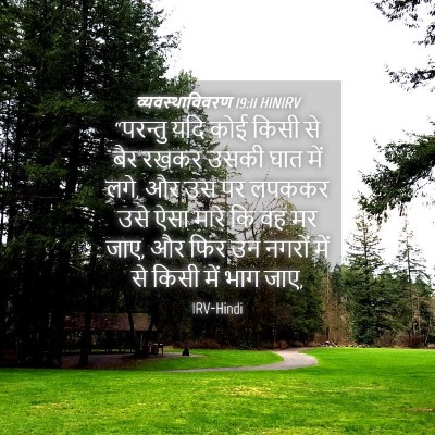 Picture 04 - व्यवस्थाविवरण 19:11 HINIRV - “परन्तु यदि कोई - Bible Verse Picture